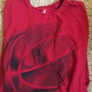 Air Jordan Red Men’s XXL T Shirt Dri Fit
